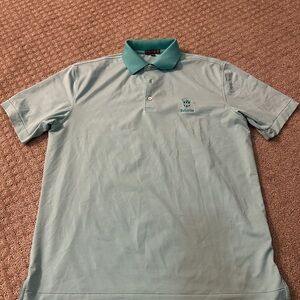 Peter Millar Aqua Polo Shirt